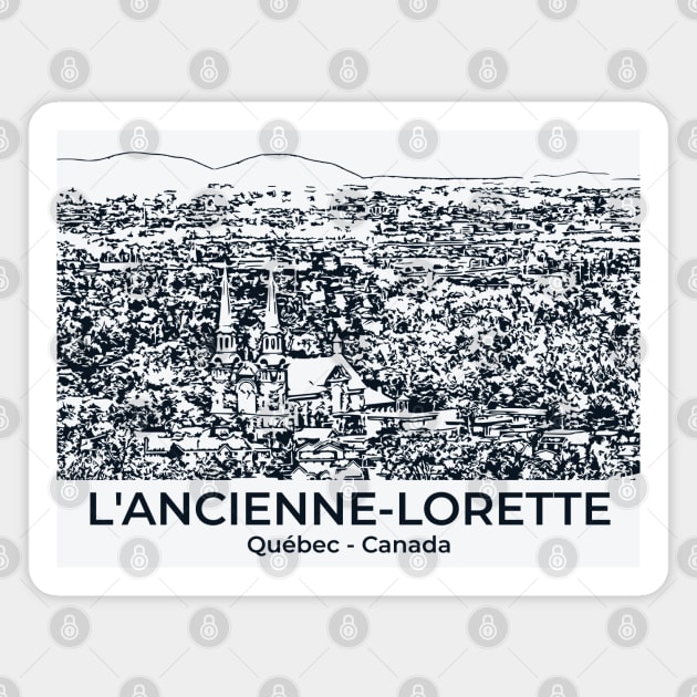 L'Ancienne-Lorette - Québec Magnet by Lakeric